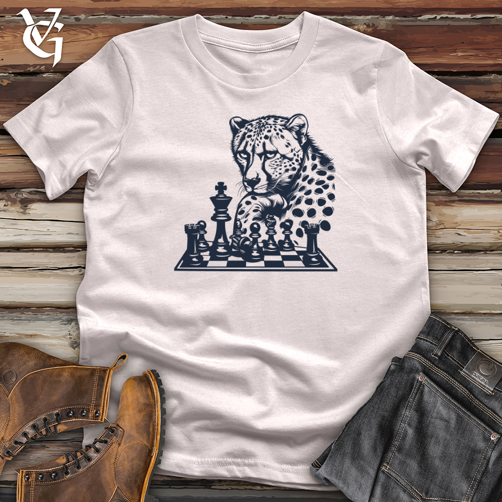 Viking Goods Strategic Leopard Gambit Softstyle Tee Ice Grey / L