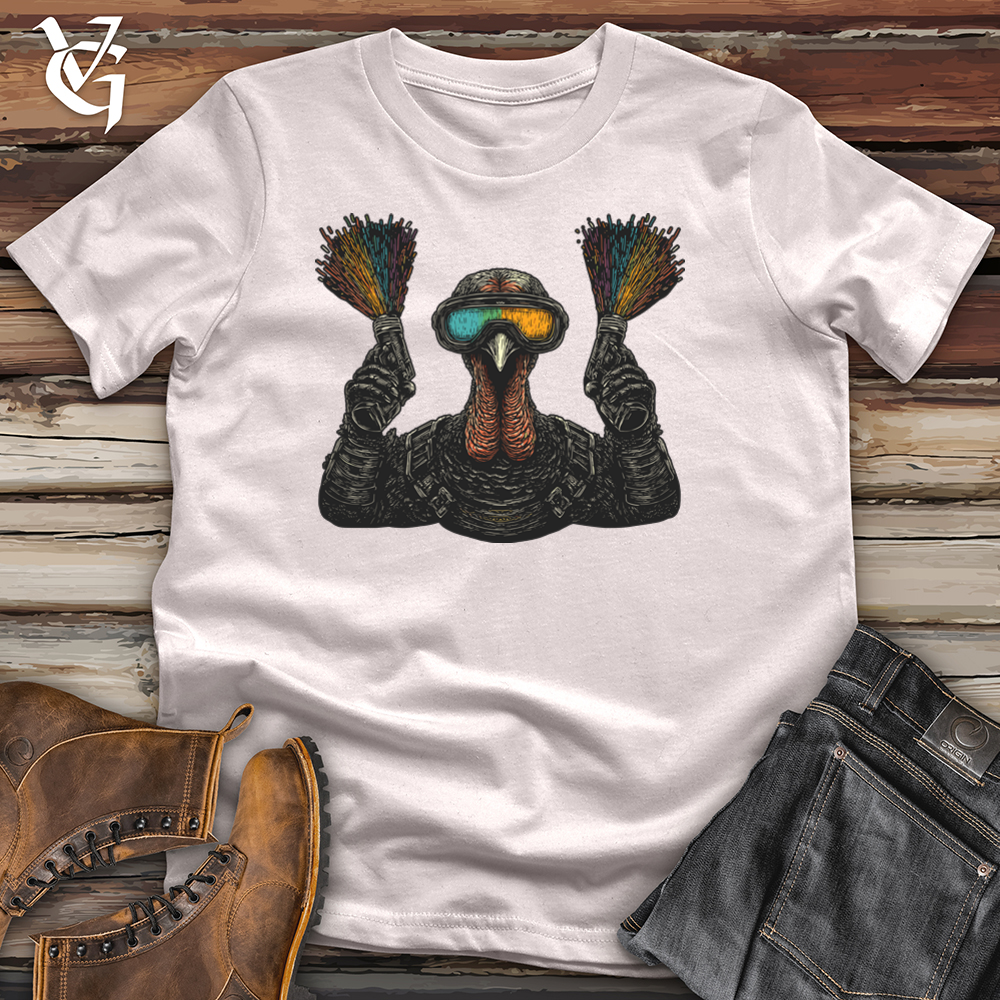 Viking Goods Turkey Confetti Cannons Softstyle Tee Ice Grey / L