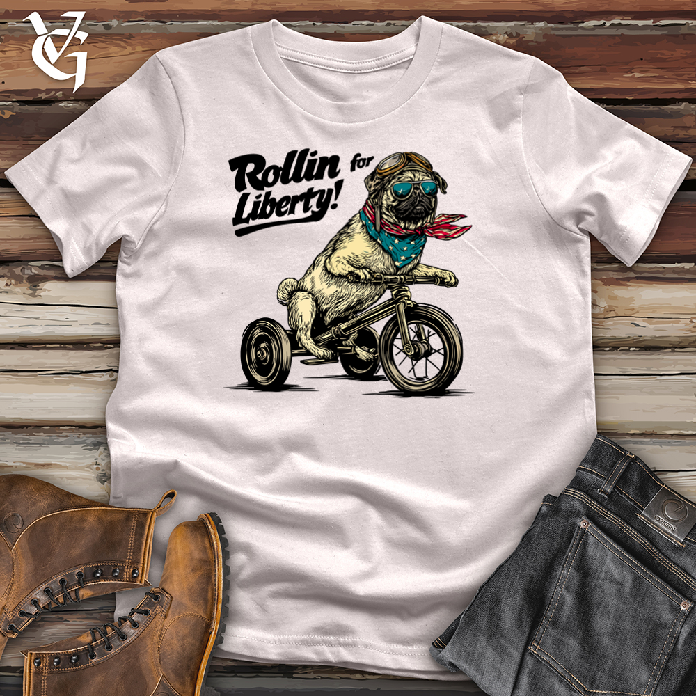 Viking Goods Aviator Cap Riding Softstyle Tee Ice Grey / S