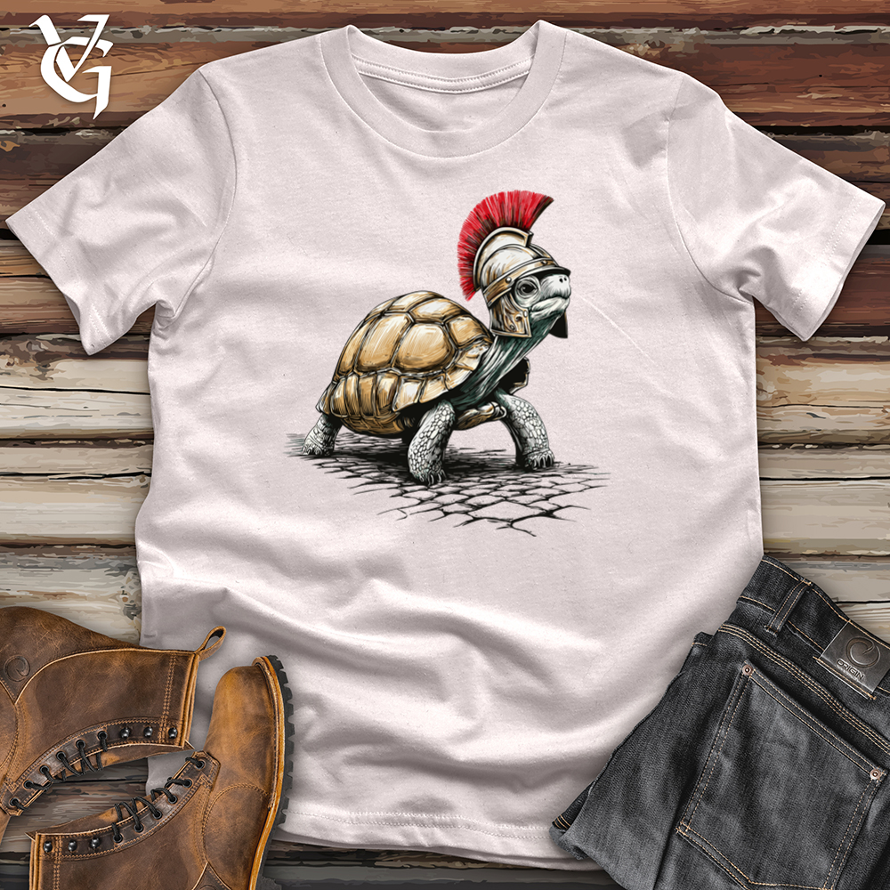 Viking Goods Turtle Centurion Softstyle Tee Ice Grey / S