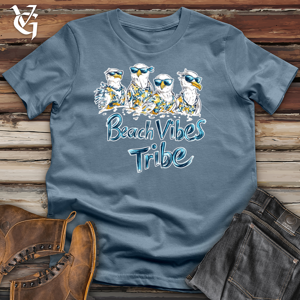 Viking Goods Beach Vibes Tribe Softstyle Tee Indigo Blue / L