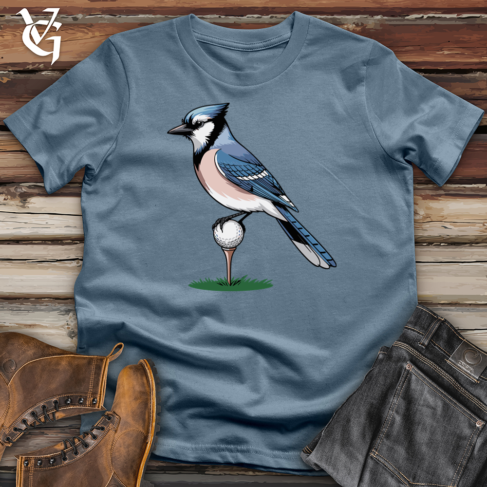 Viking Goods Bird Softstyle Tee Indigo Blue / L