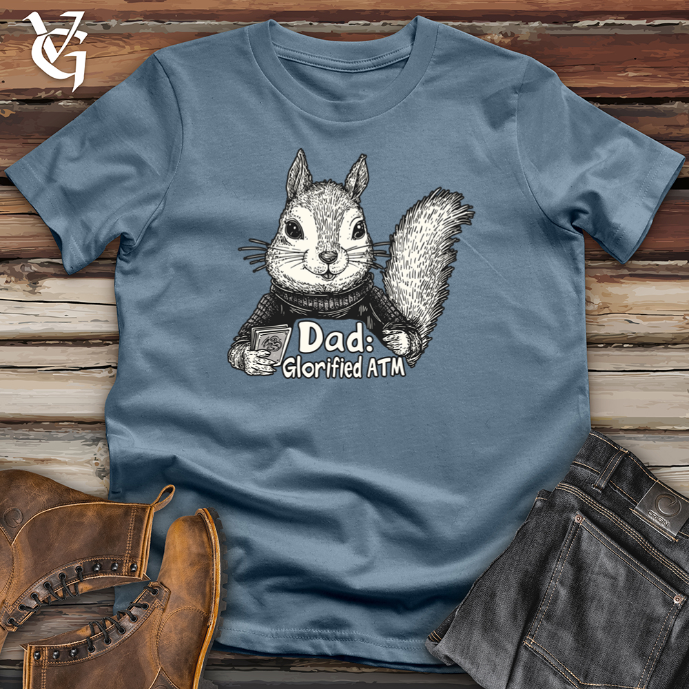 Viking Goods Dad Glorified Atm Softstyle Tee Indigo Blue / L