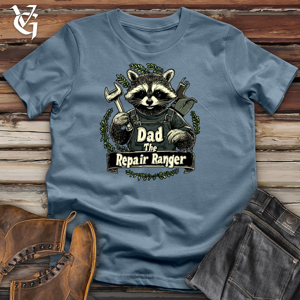 Viking Goods Dad Repair Ranger Softstyle Tee Indigo Blue / L