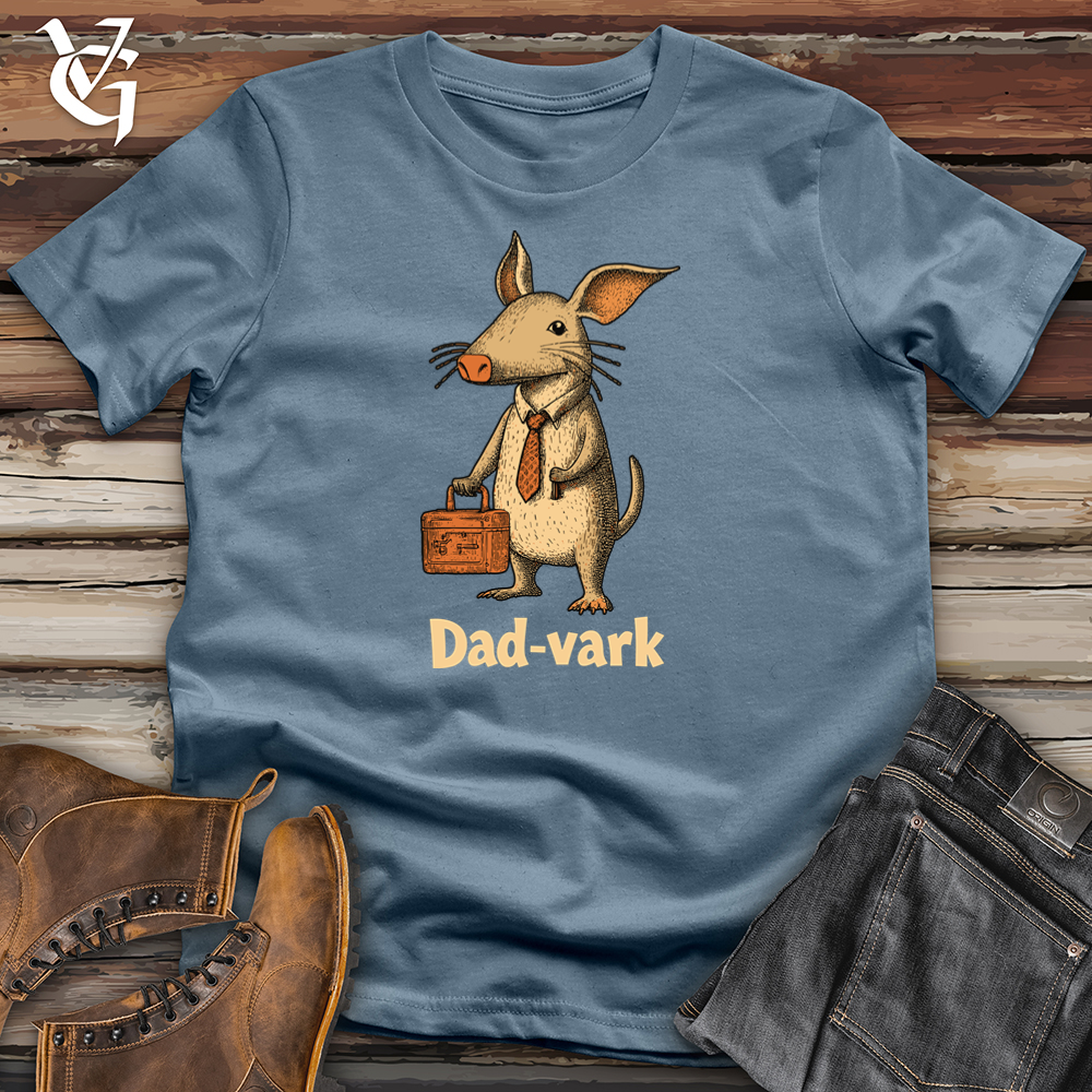 Viking Goods Dad Vark Softstyle Tee Indigo Blue / L