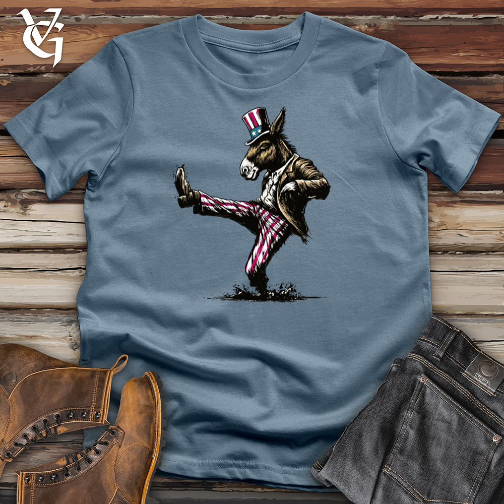 Viking Goods Donkey Uncle Sam Softstyle Tee Indigo Blue / L