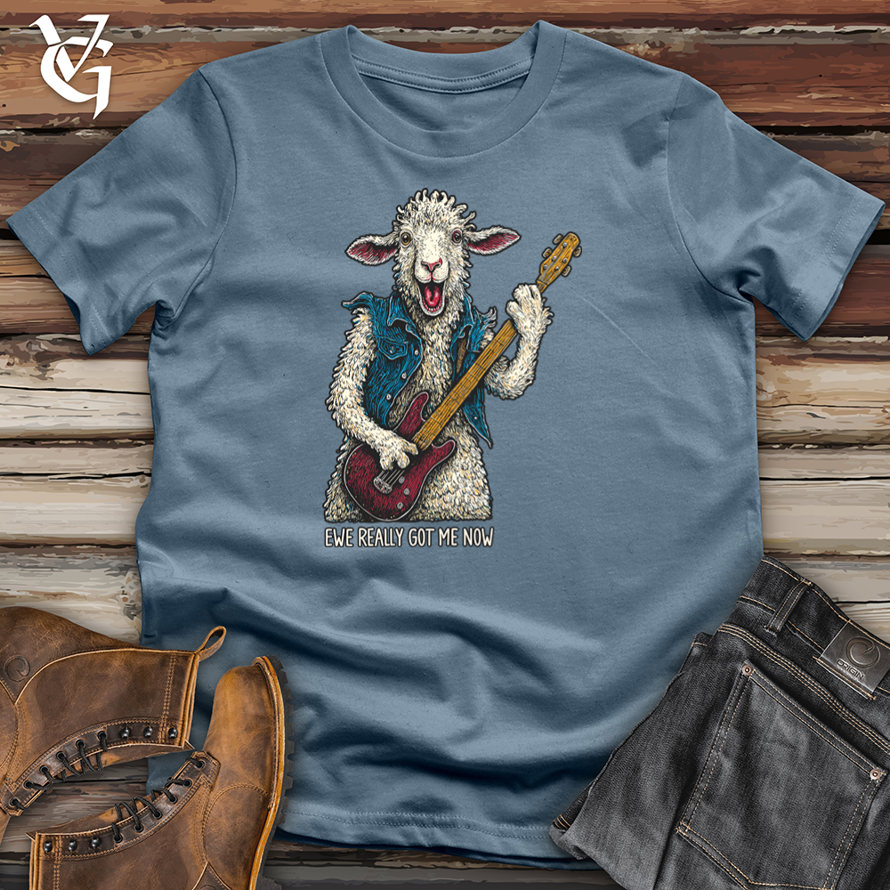 Viking Goods Ewe Really Got Me Now Softstyle Tee Indigo Blue / L