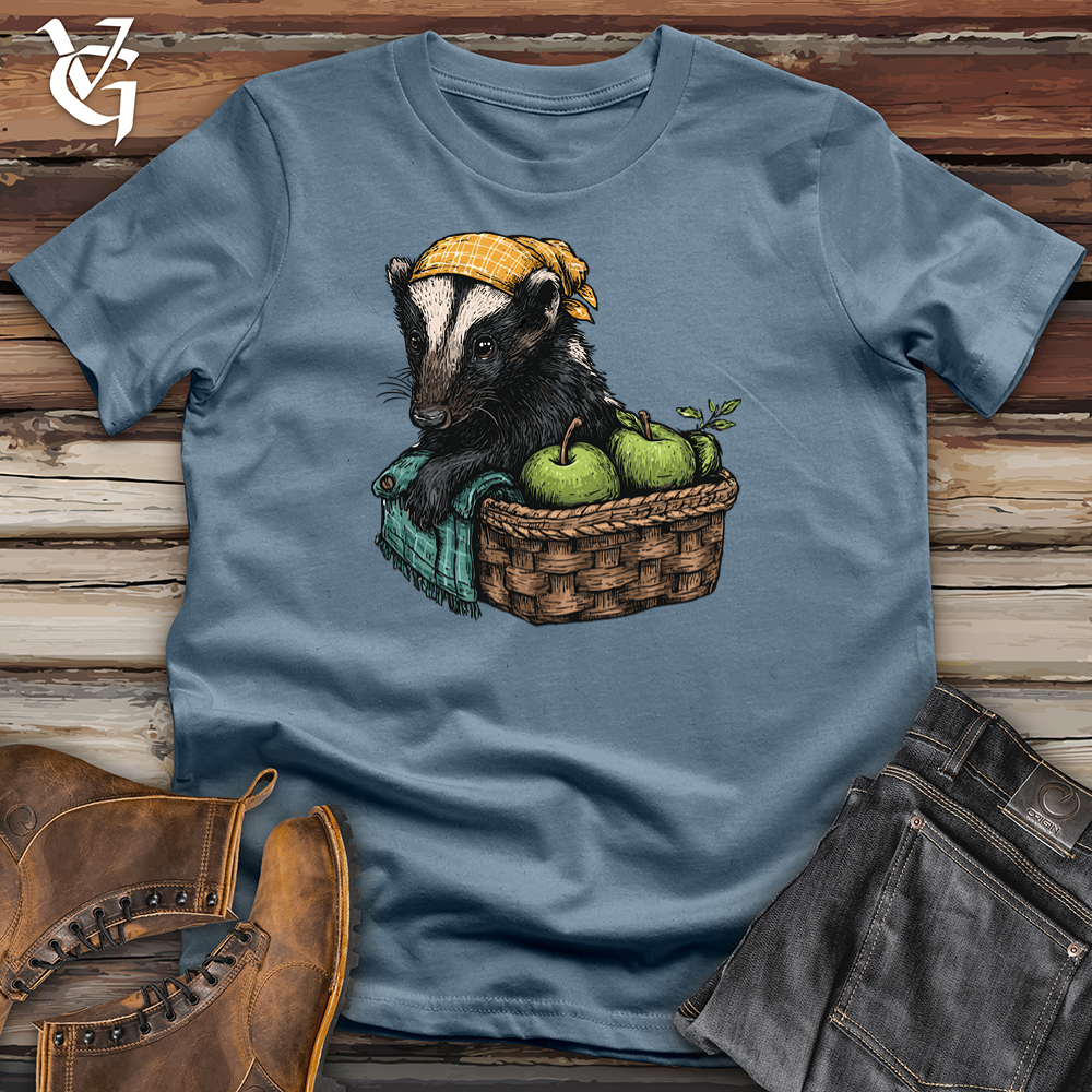 Viking Goods Freshly Picked Skunk Softstyle Tee Indigo Blue / L