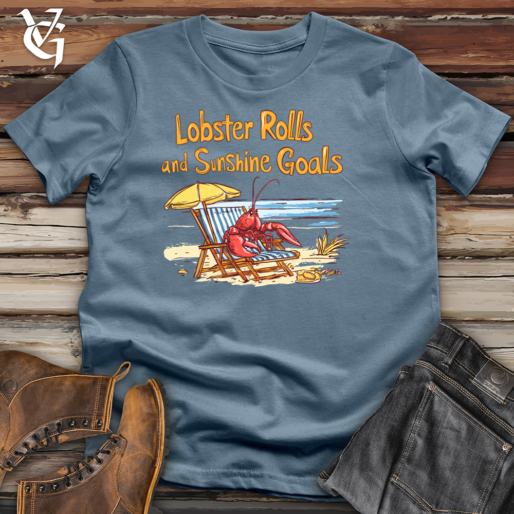 Viking Goods Lobster Rolls Softstyle Tee Indigo Blue / L