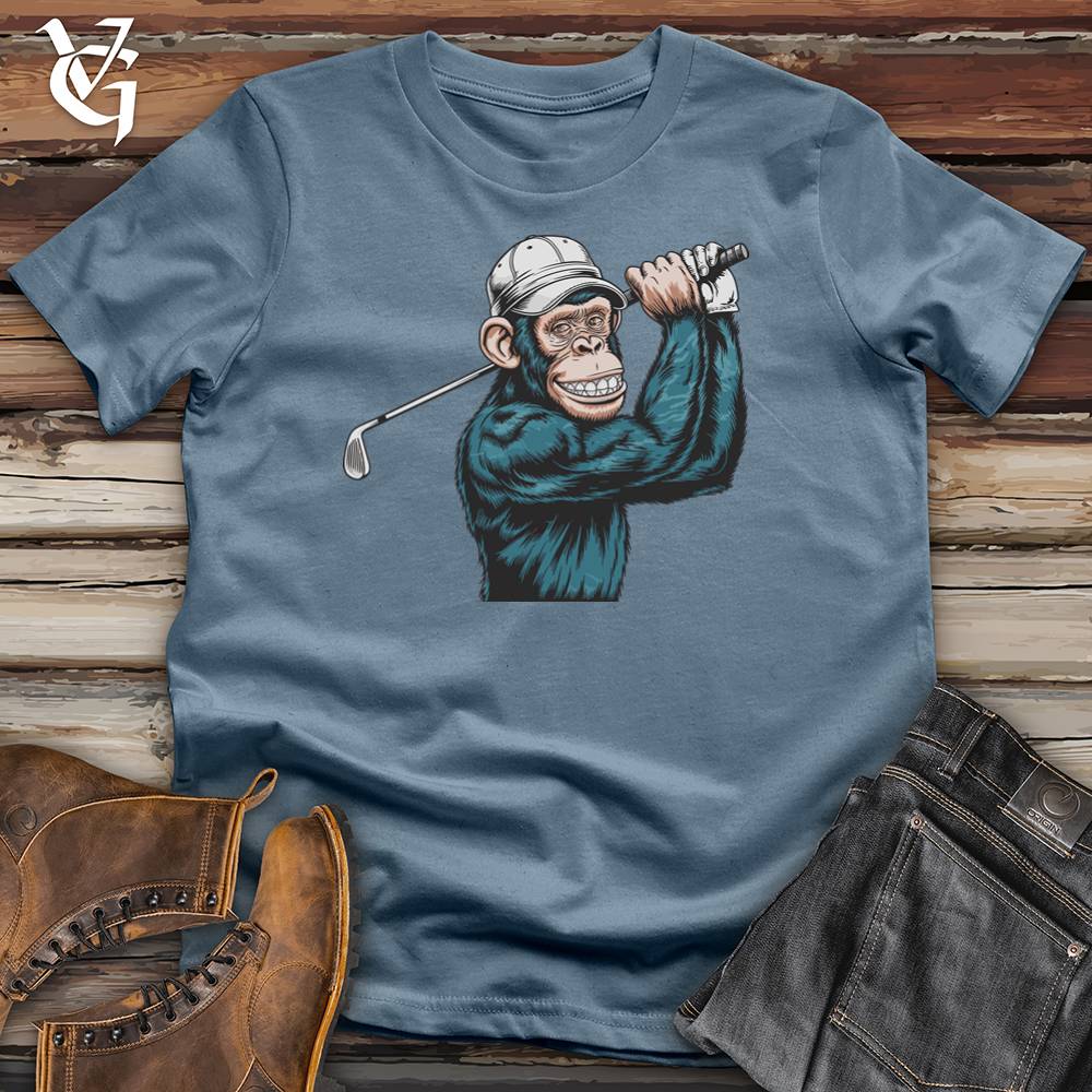 Viking Goods Monkey Dimes Softstyle Tee Indigo Blue / L