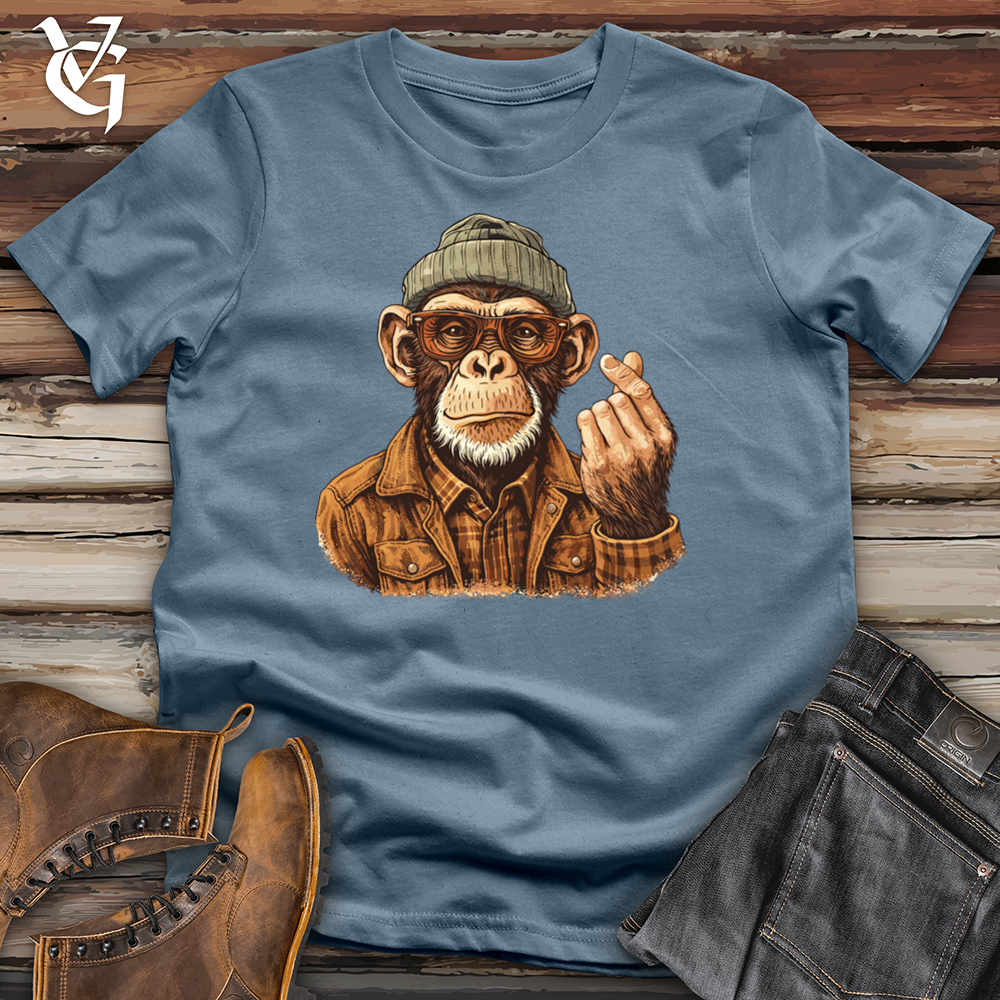 Viking Goods Monkey King Tee Indigo Blue / L