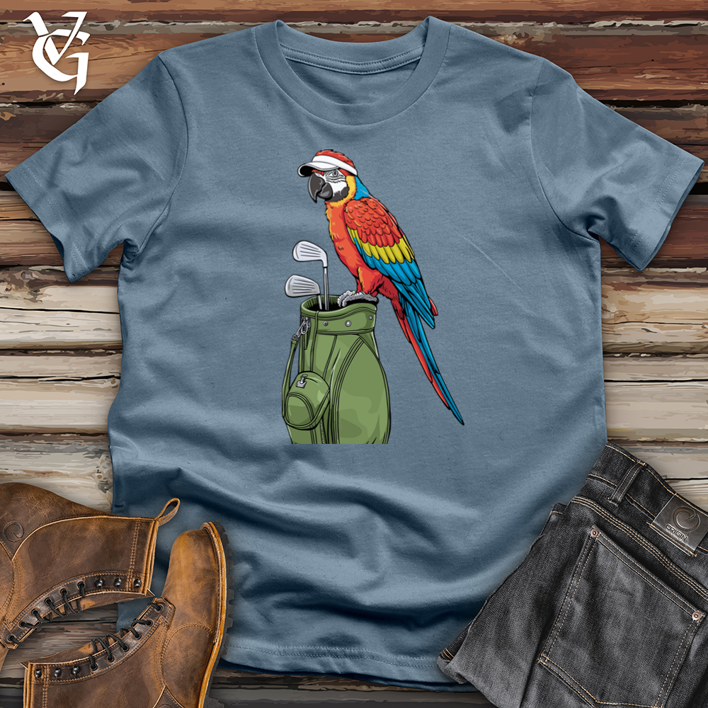 Viking Goods Parrot Par Softstyle Tee Indigo Blue / L