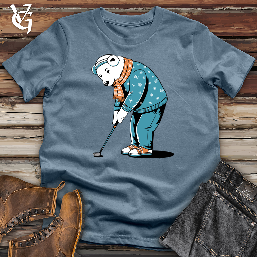 Viking Goods Polar Putt Softstyle Tee Indigo Blue / L