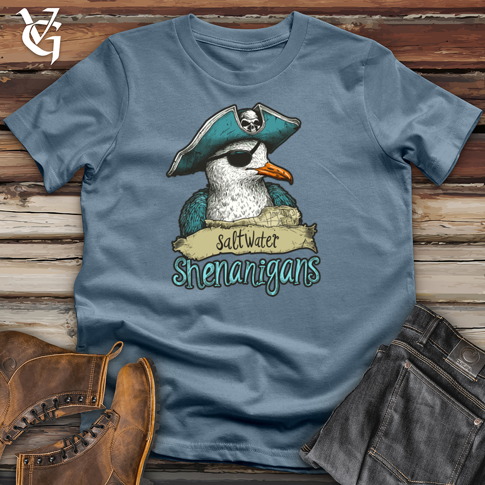 Viking Goods Saltwater Shenanigans Softstyle Tee Indigo Blue / L