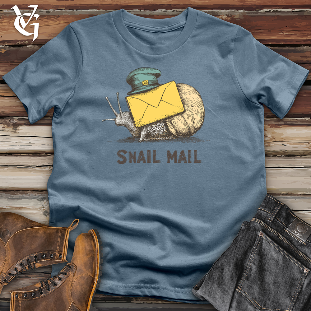 Viking Goods Snail Mail Softstyle Tee Indigo Blue / L