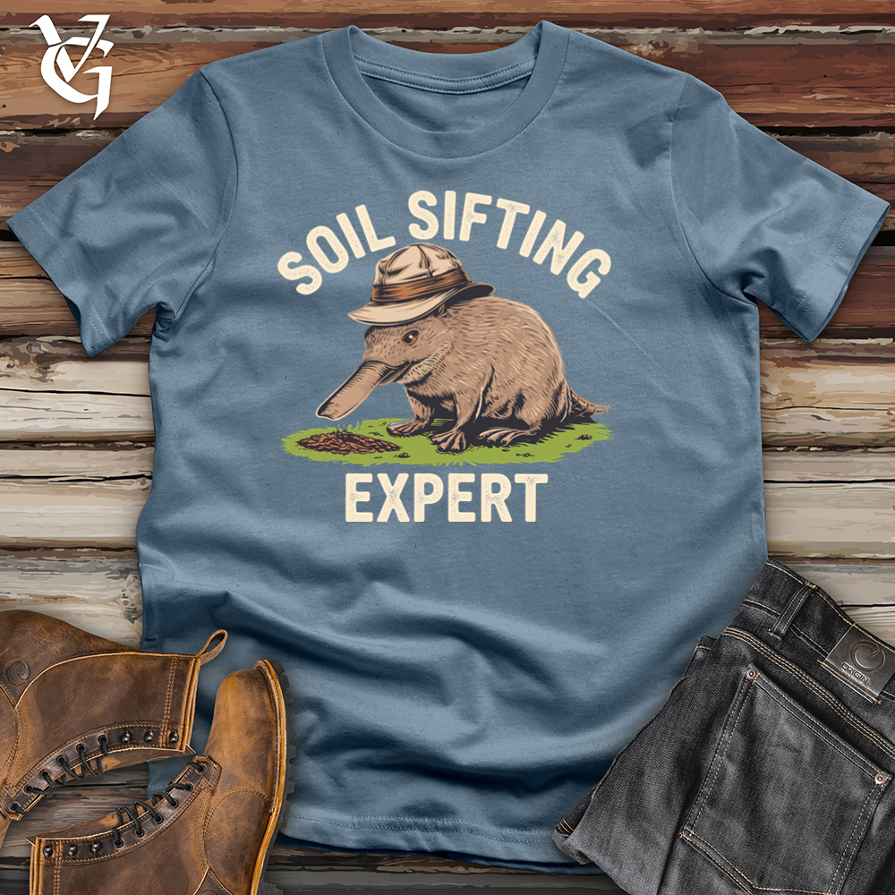 Viking Goods Soil Sifting Expert Softstyle Tee Indigo Blue / L