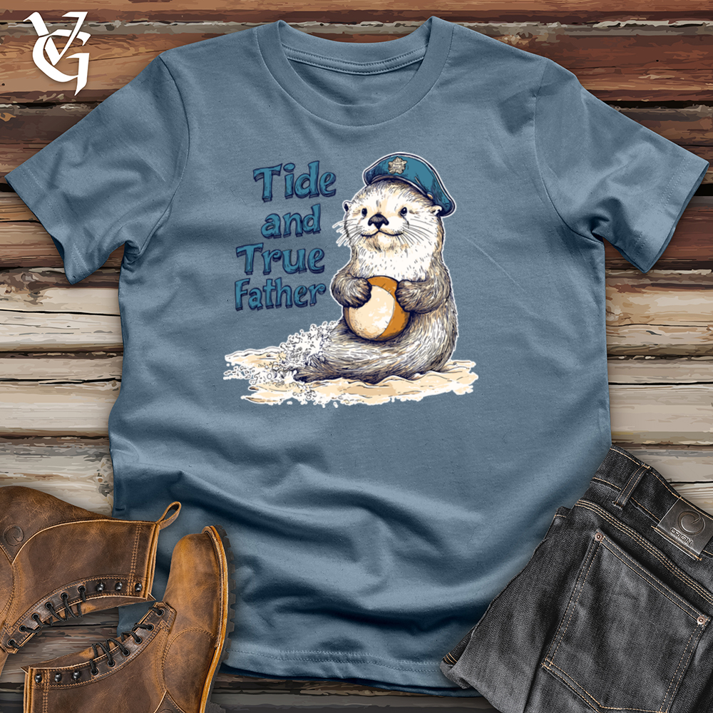 Viking Goods Tide and True Father Softstyle Tee Indigo Blue / L
