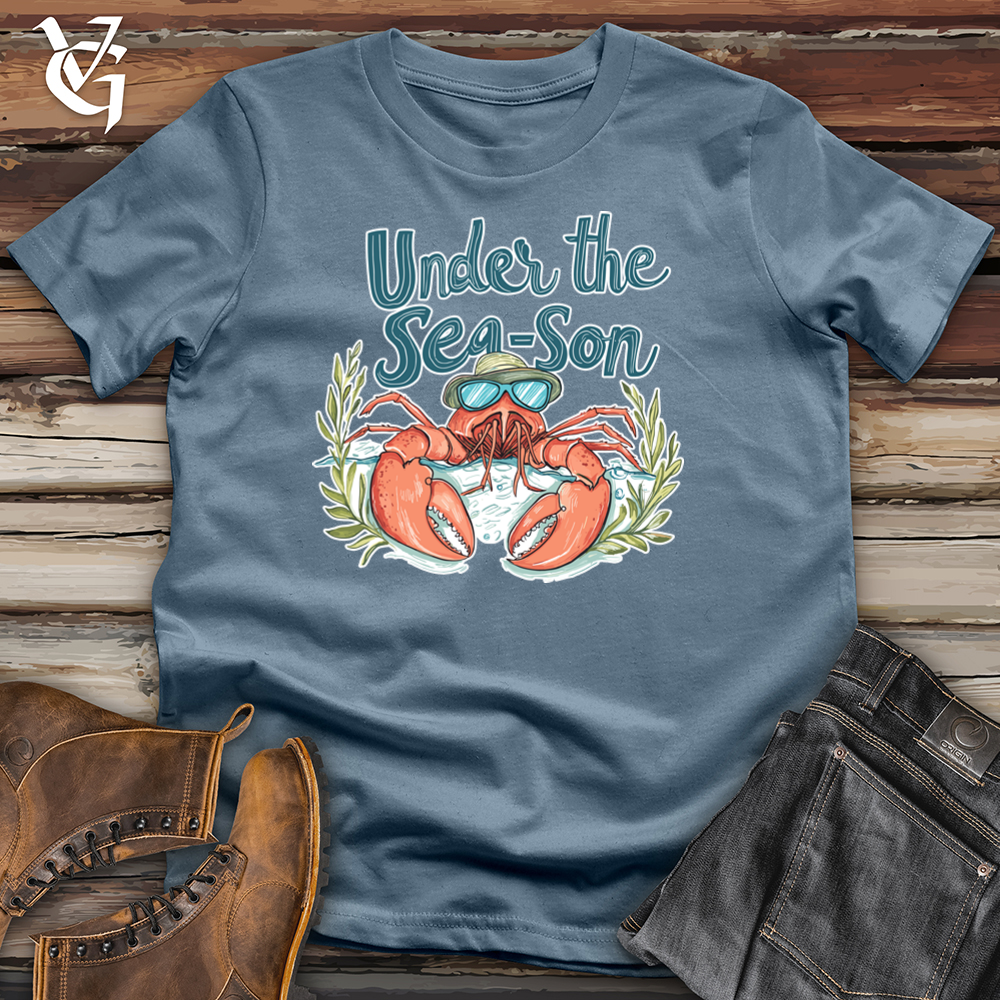 Viking Goods Under the Sea-Son Softstyle Tee Indigo Blue / L