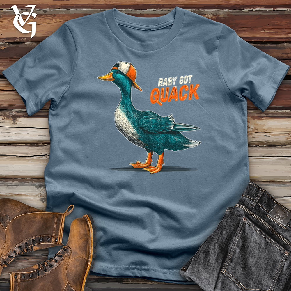 Viking Goods Baby Got Quack Softstyle Tee Indigo Blue / S