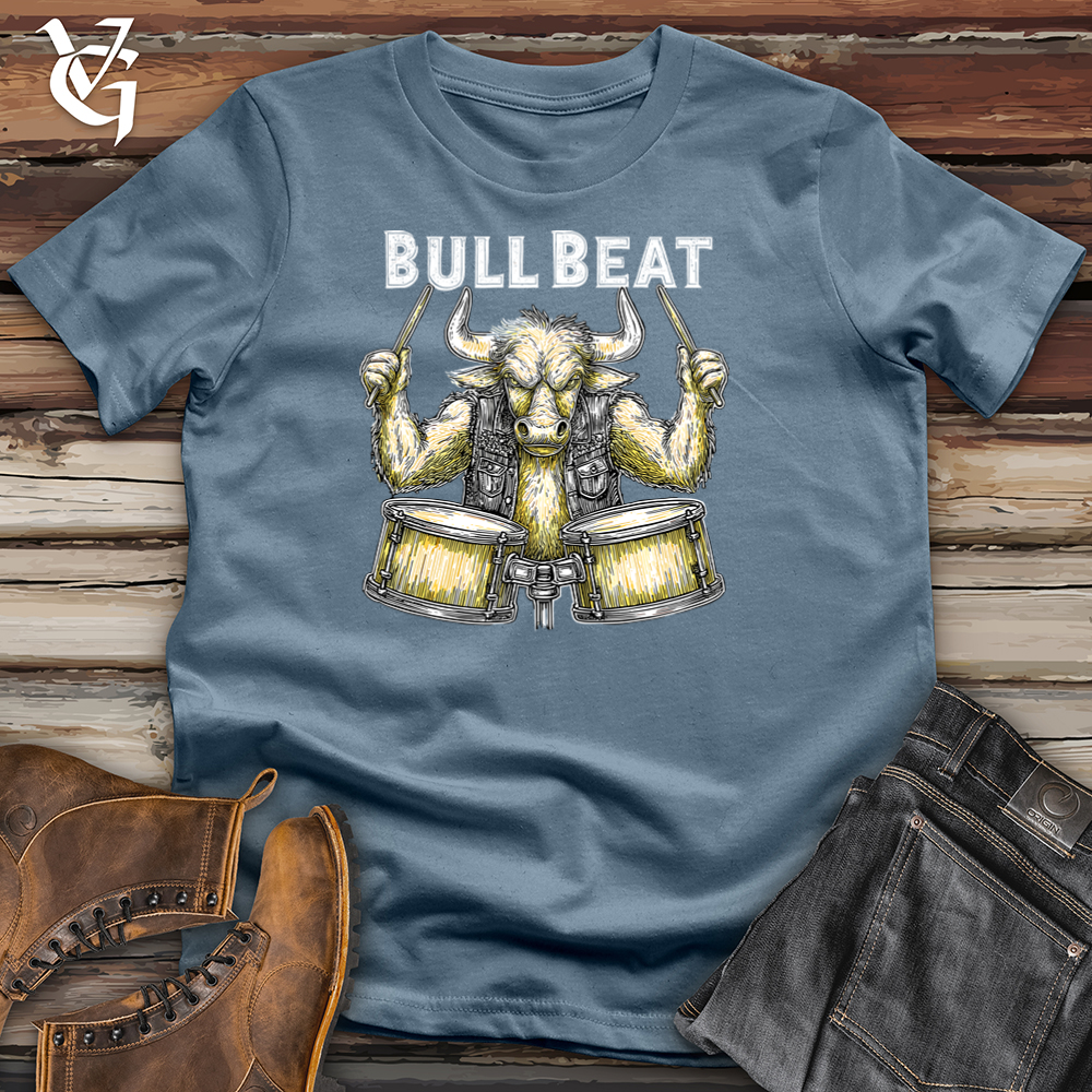 Viking Goods Bulls Beat Softstyle Tee Indigo Blue / S