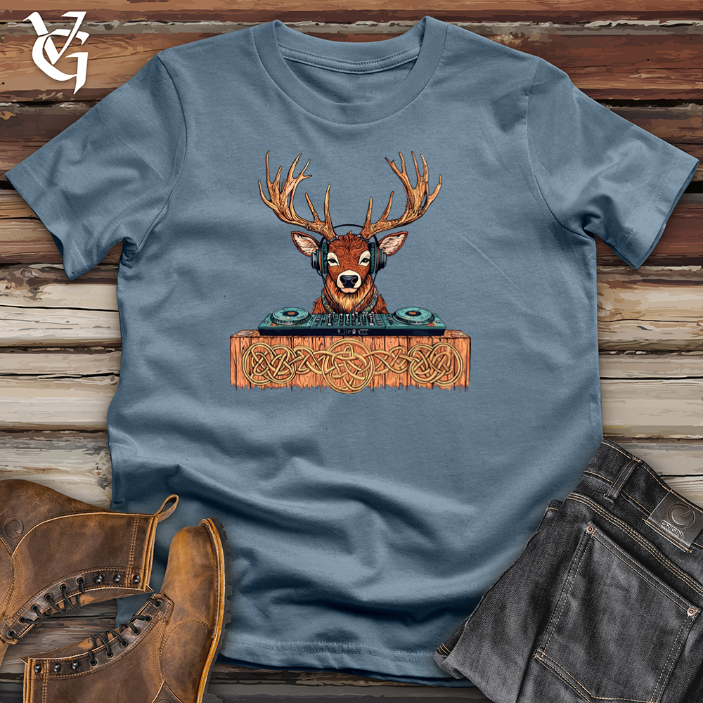 Viking Goods Deer Music Softstyle Tee Indigo Blue / S