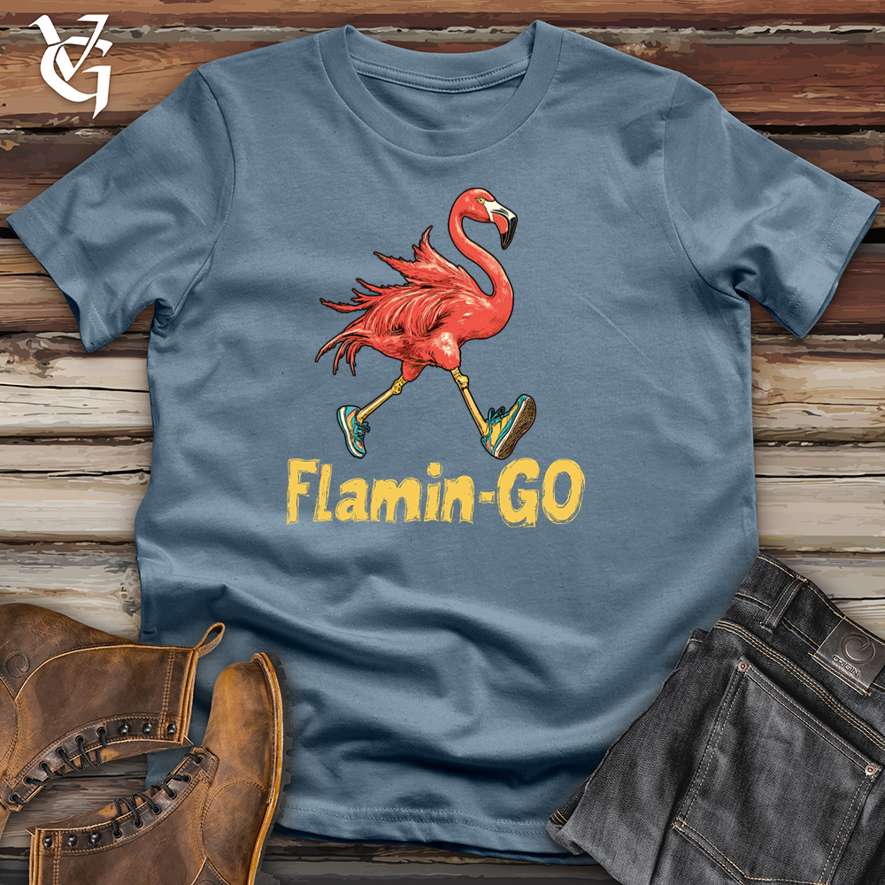 Viking Goods Flamin-Go Softstyle Tee Indigo Blue / S