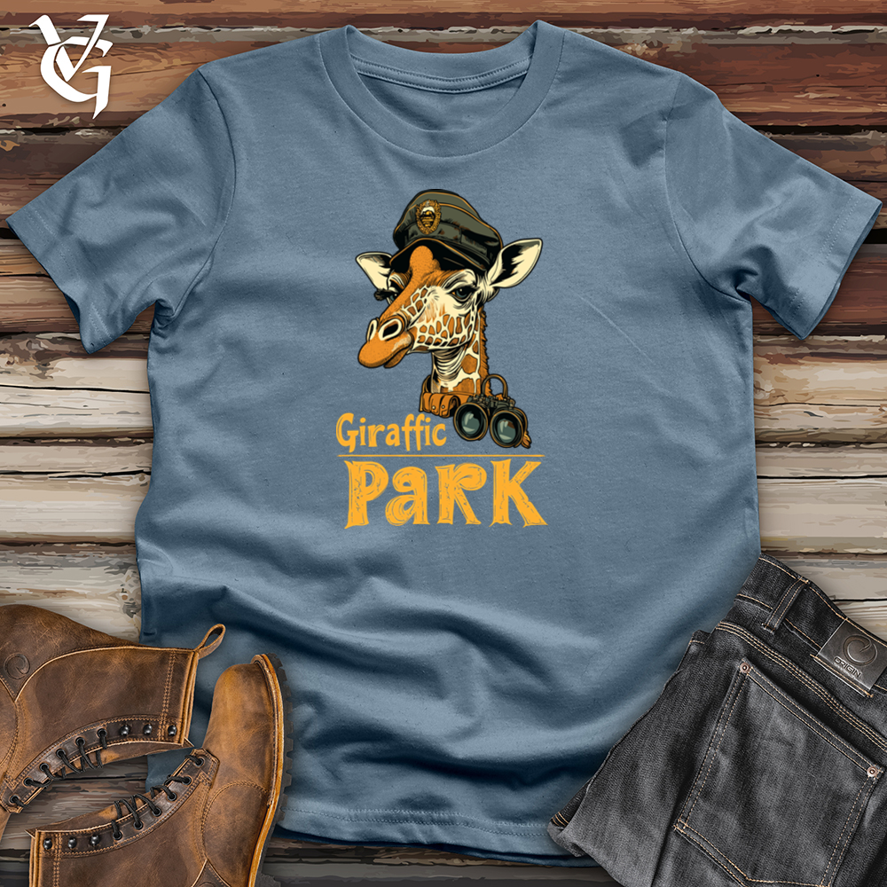 Viking Goods Giraffic Park Softstyle Tee Indigo Blue / S