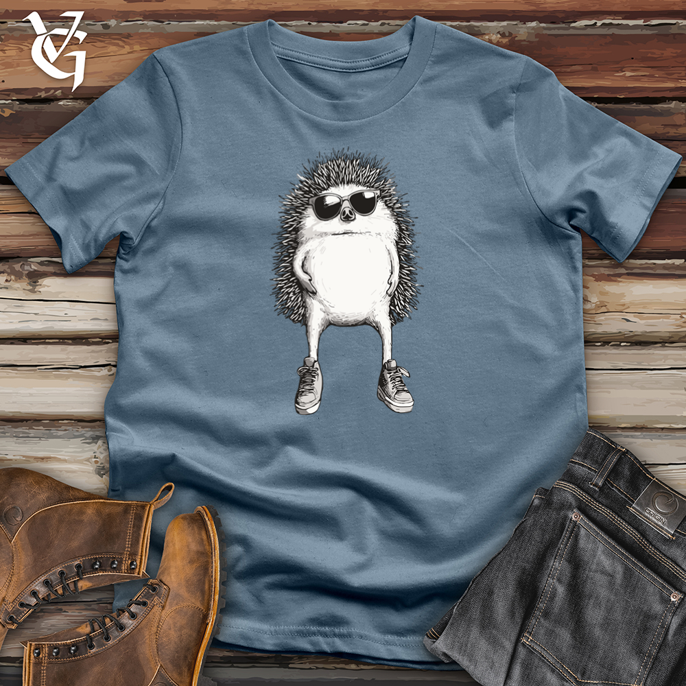 Viking Goods Hip Hedgehog Softstyle Tee Indigo Blue / S