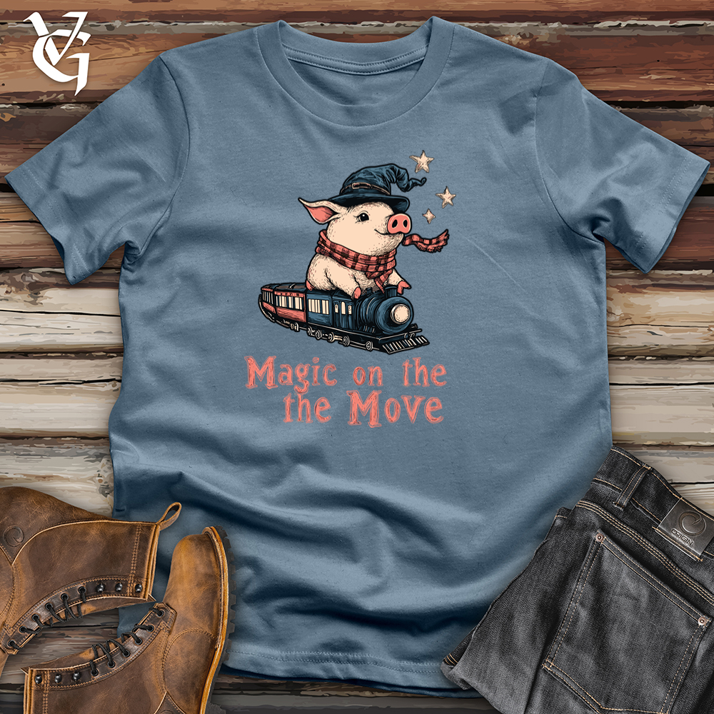 Viking Goods Magic On The Move Softstyle Tee Indigo Blue / S