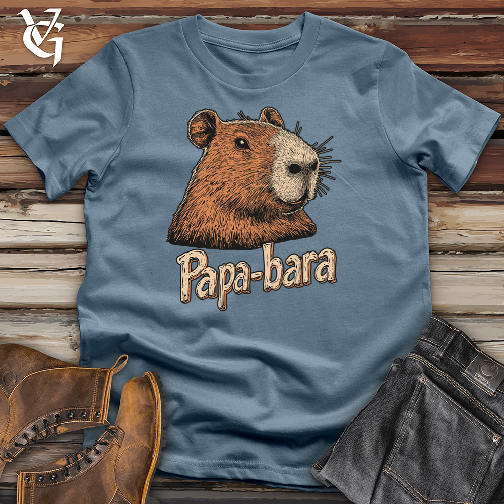 Viking Goods Papa Bara Softstyle Tee Indigo Blue / S