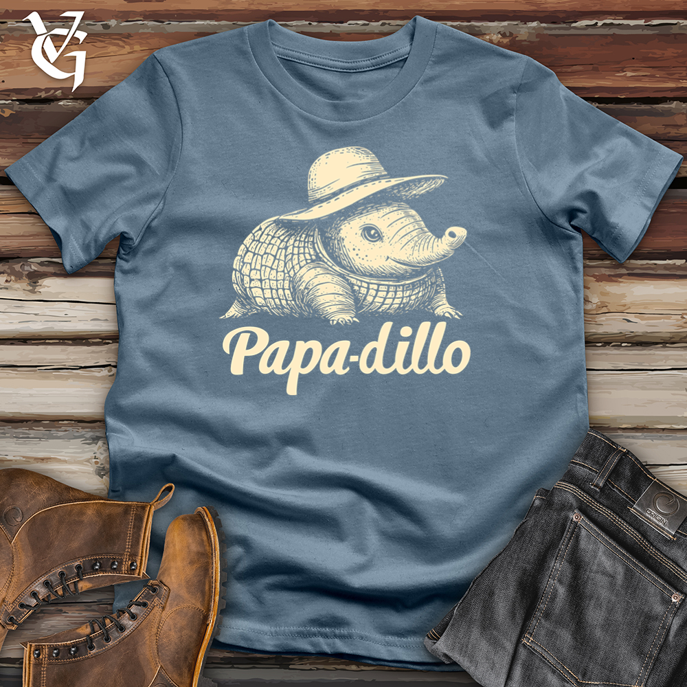 Viking Goods Papa Dillo Cowboy Softstyle Tee Indigo Blue / S