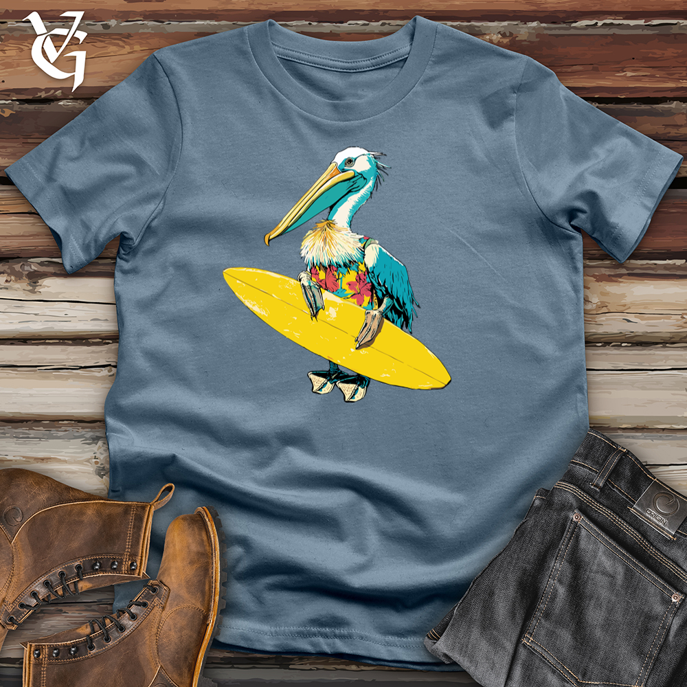 Viking Goods Pelican Surf Softstyle Tee Indigo Blue / S