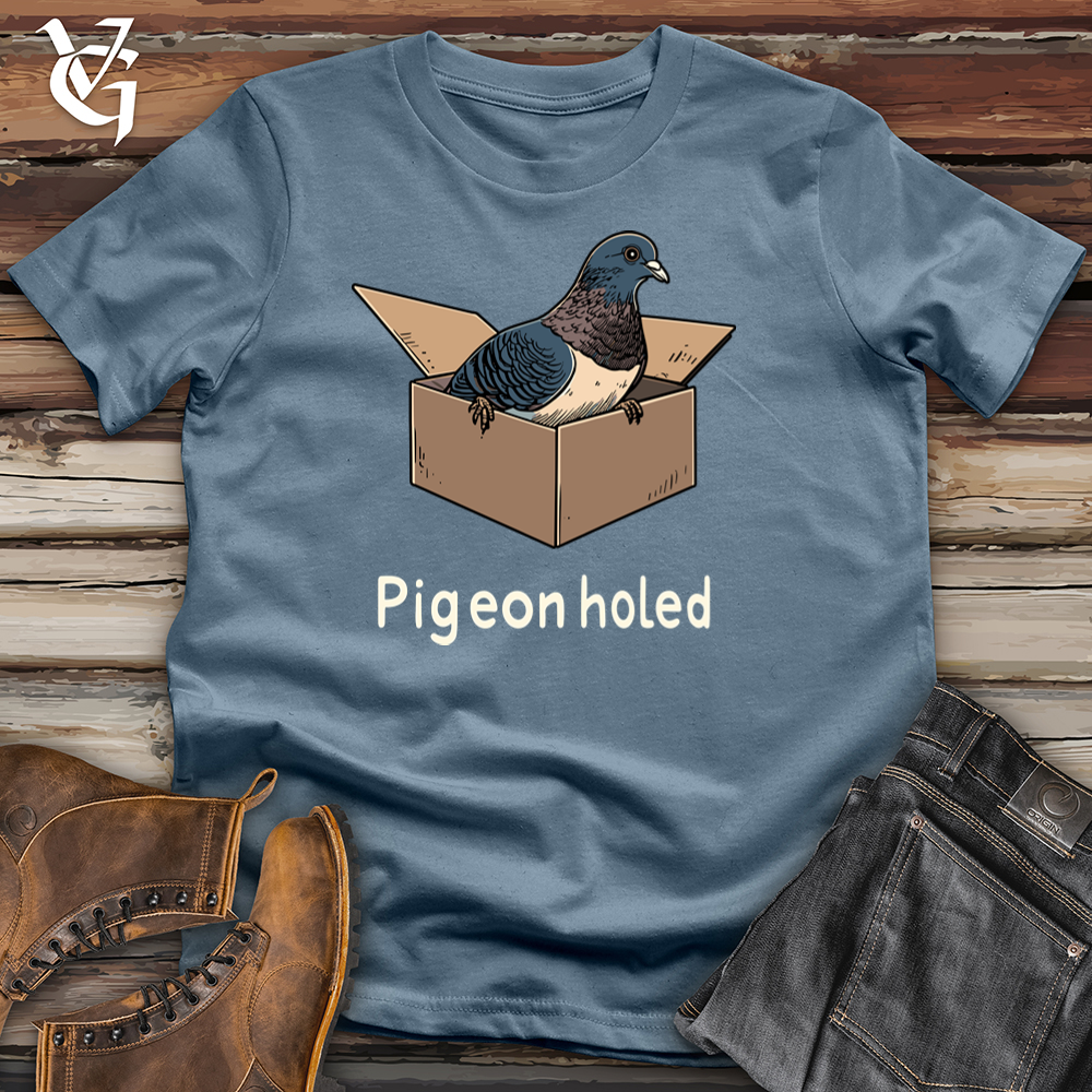 Viking Goods Pigeonholed Softstyle Tee Indigo Blue / S