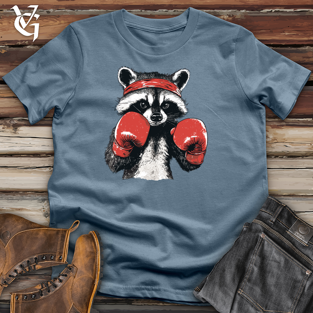 Viking Goods Raccoon Rampage Softstyle Tee Indigo Blue / S