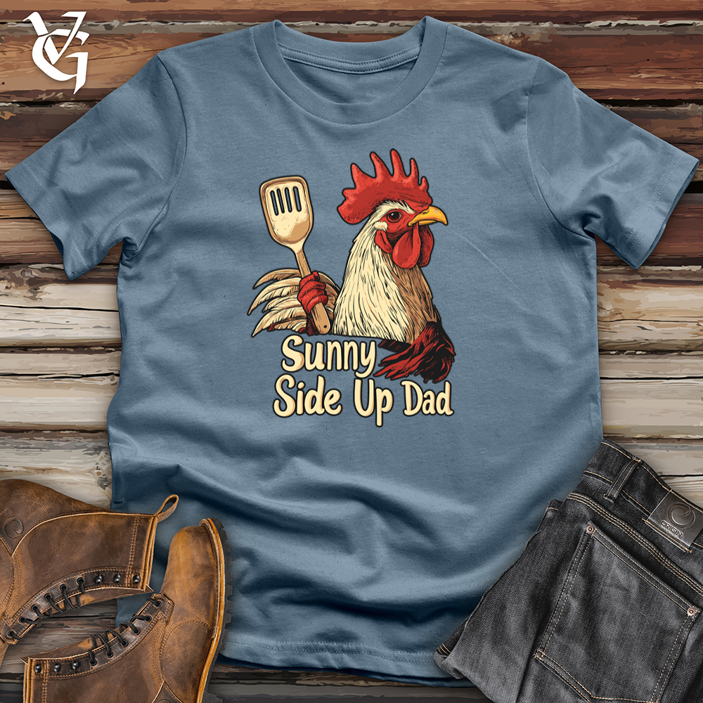 Viking Goods Sunny Side Up Dad Softstyle Tee Indigo Blue / S