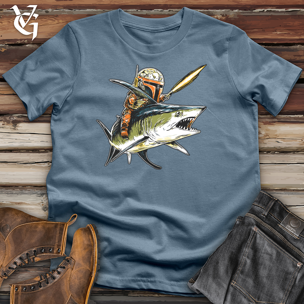 Viking Goods Swordfish Swordsman Softstyle Tee Indigo Blue / S