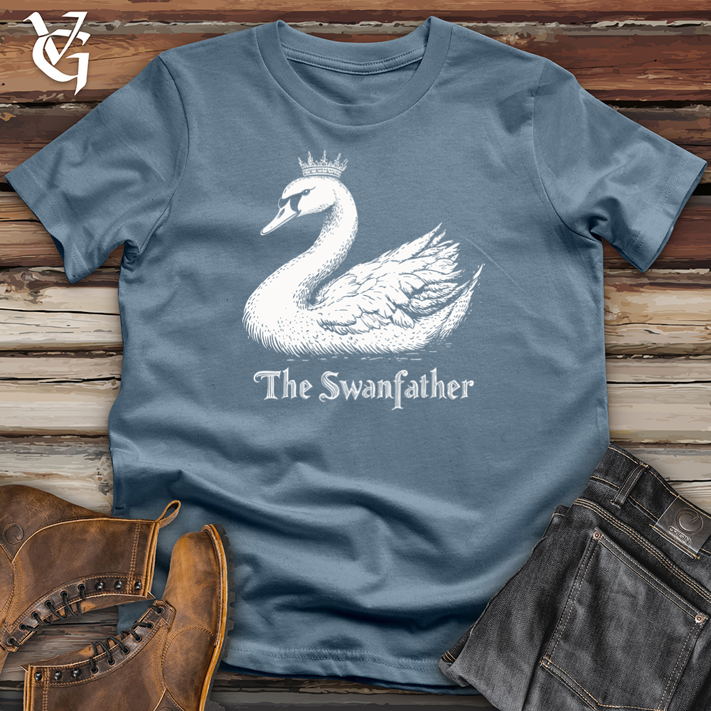 Viking Goods The Swanfather Softstyle Tee Indigo Blue / S