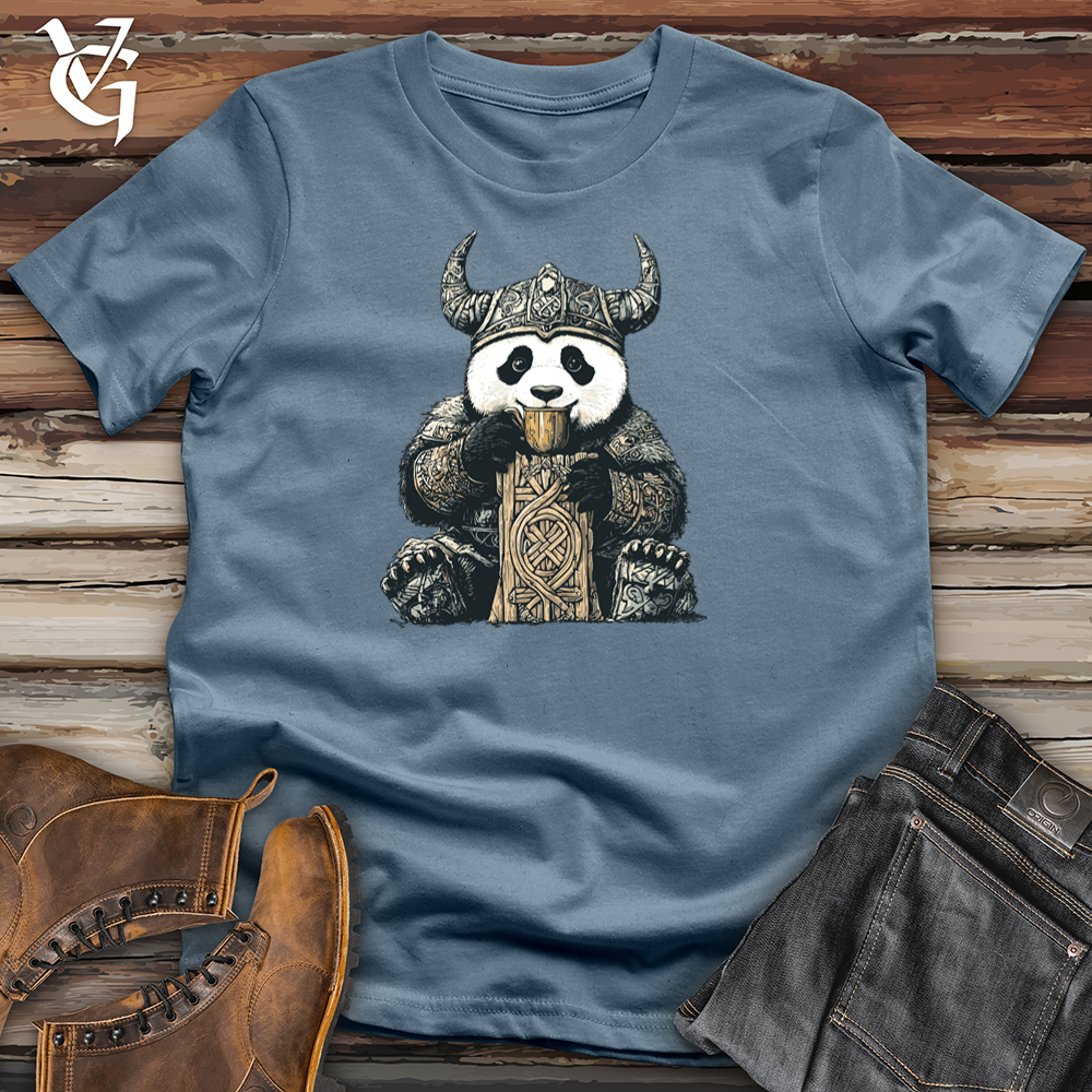 Viking Goods Viking Panda Softstyle Tee Indigo Blue / S