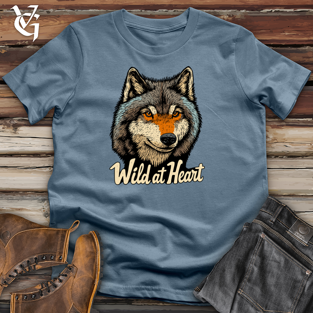 Viking Goods Wild at Heart Softstyle Tee Indigo Blue / S
