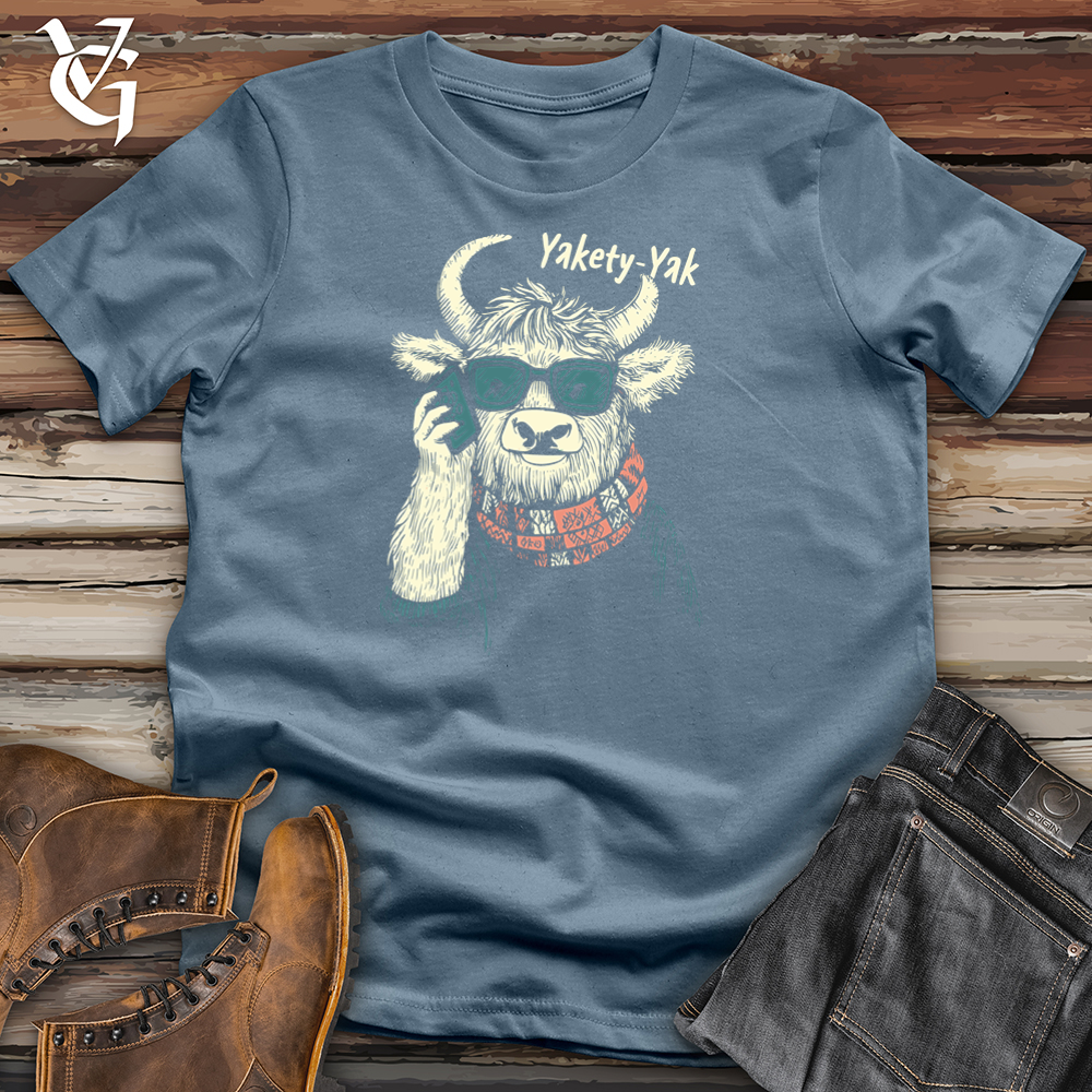 Viking Goods Yakety Yak Softstyle Tee Indigo Blue / S