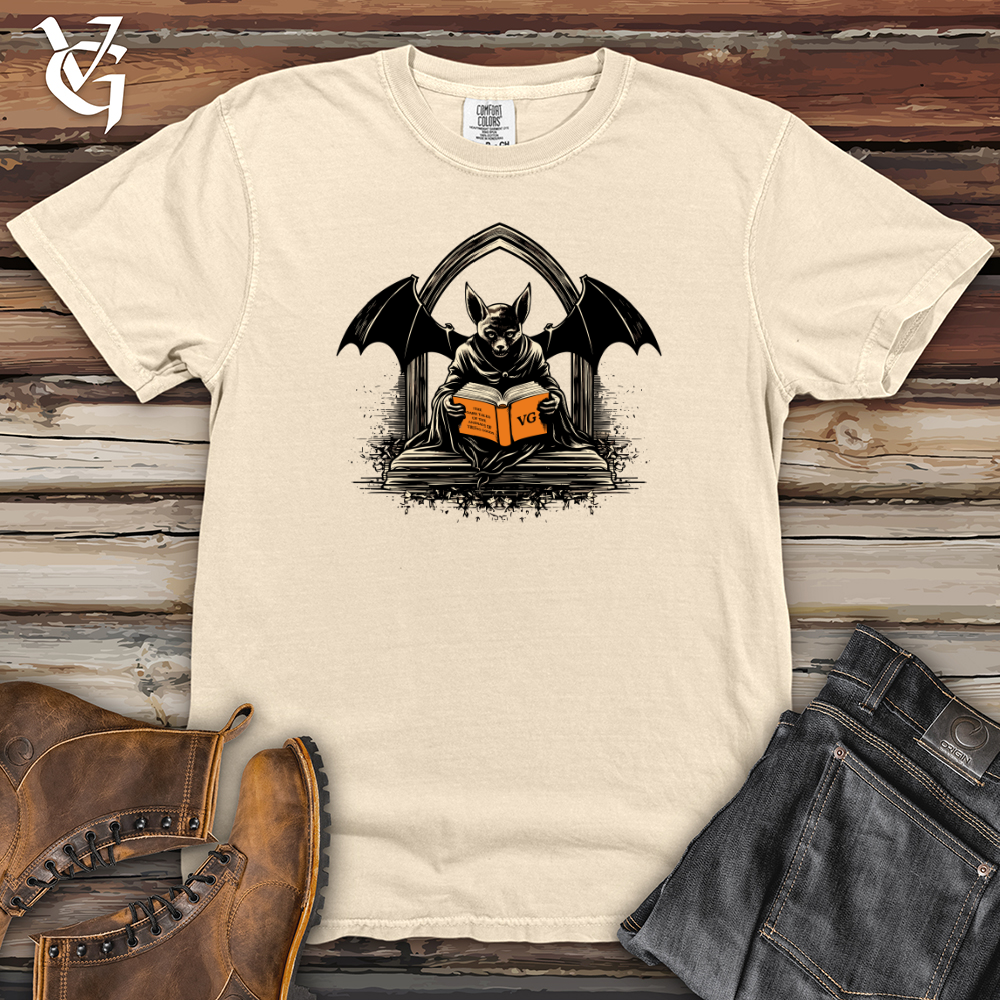 Viking Goods Bat Night Whisper Book Whisper Heavy Cotton Comfort Colors Tee Ivory / L