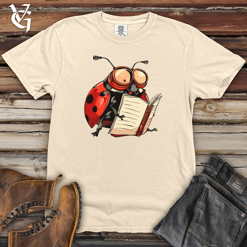 Viking Goods Scholarly Ladybug Heavy Cotton Comfort Colors Tee Ivory / L