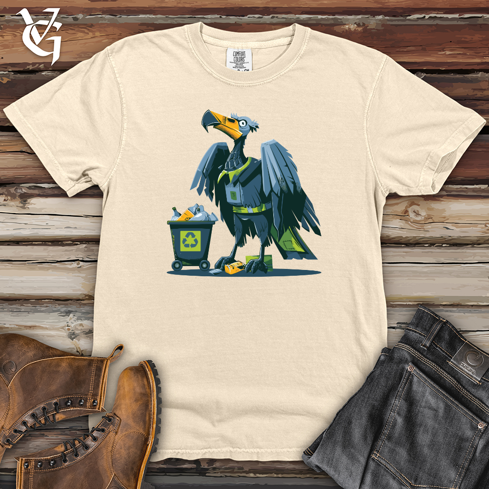 Viking Goods Vulture Cleanup Crew Heavy Cotton Comfort Colors Tee Ivory / L