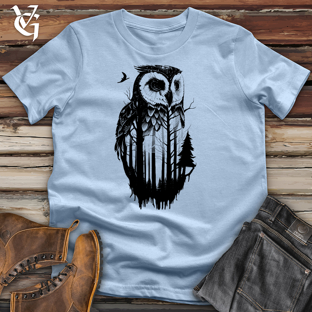 Viking Goods Owl Soul Cotton Tee Light Blue / L