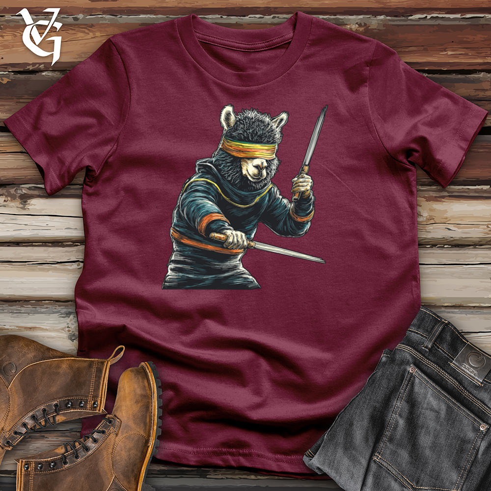 Viking Goods Alpaca Samurai Softstyle Tee Maroon / L