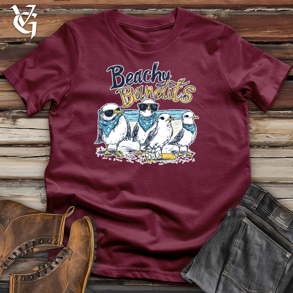 Viking Goods Beachy Bandits Softstyle Tee Maroon / L