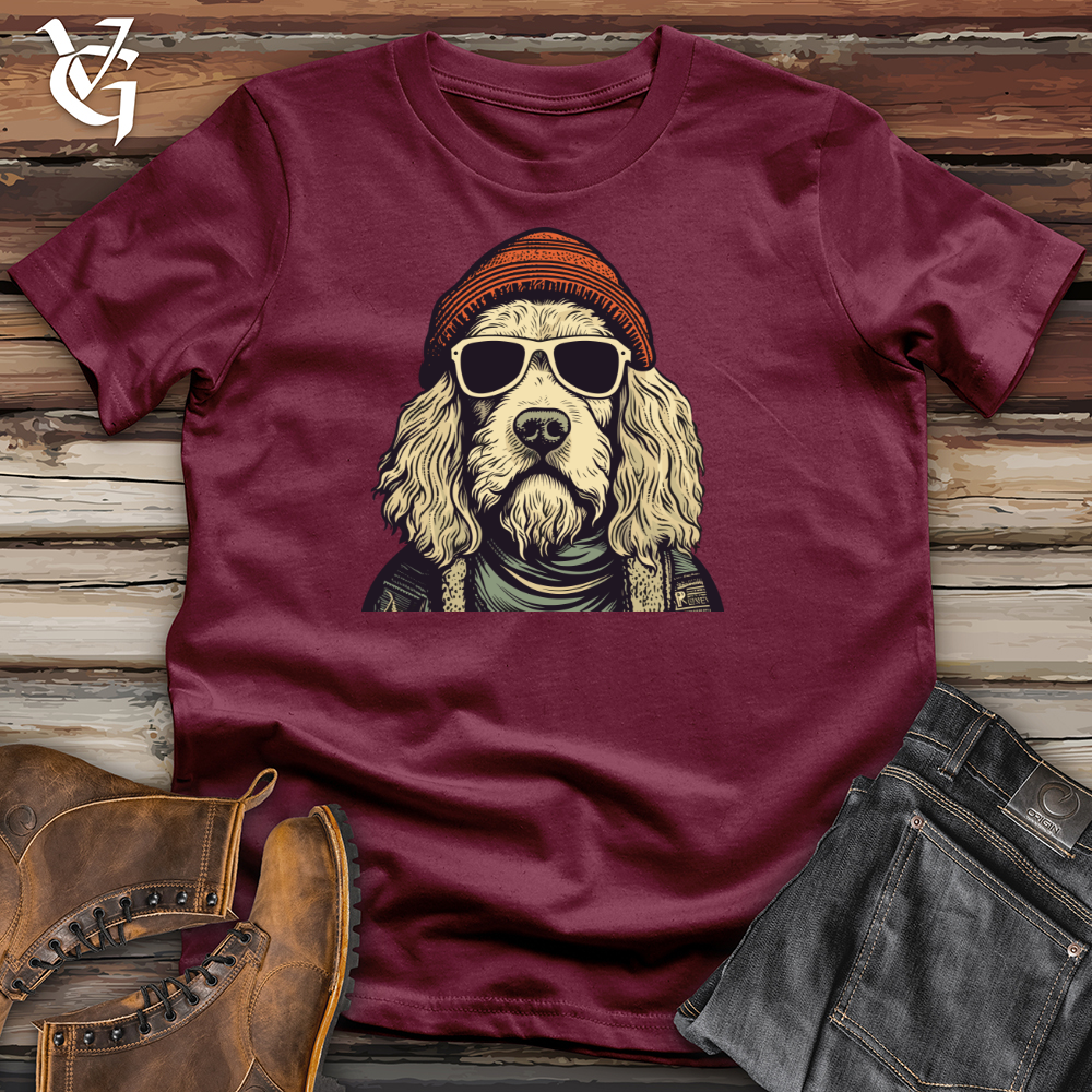 Viking Goods Beanie Rocking Doodle Tee Maroon / L
