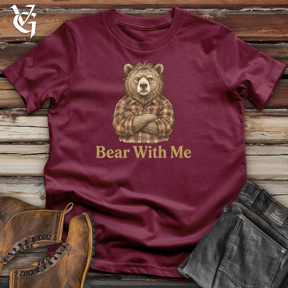 Viking Goods Bear With Me Tee Maroon / L