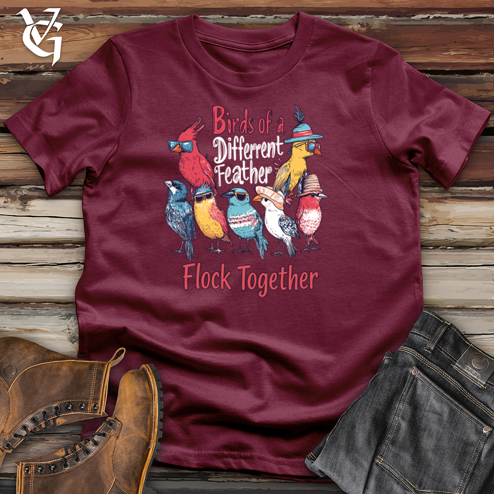Viking Goods Birds Of A Different Feather Softstyle Tee Maroon / L