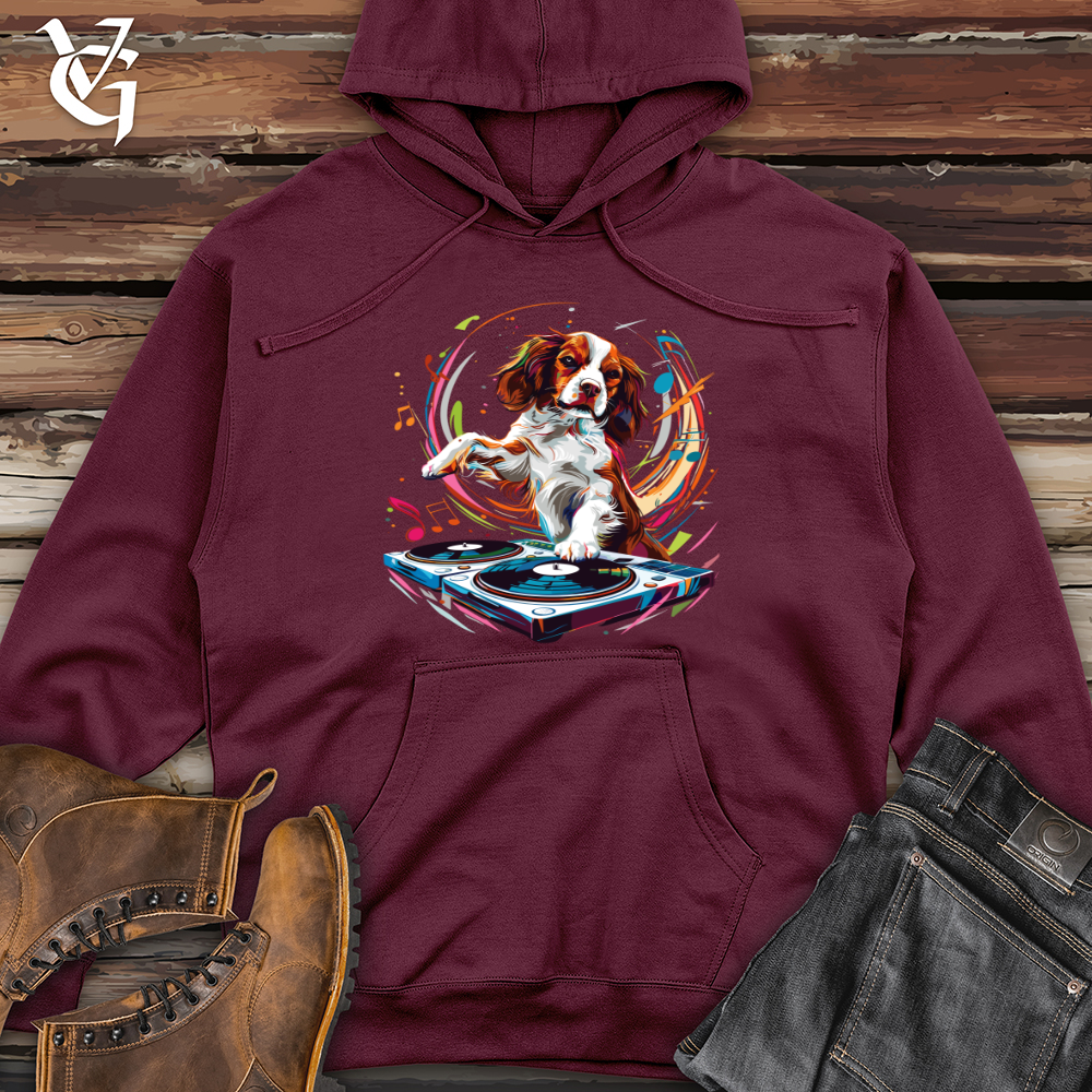 Viking Goods Brittany Beats Spinner Midweight Hooded Sweatshirt Maroon / L